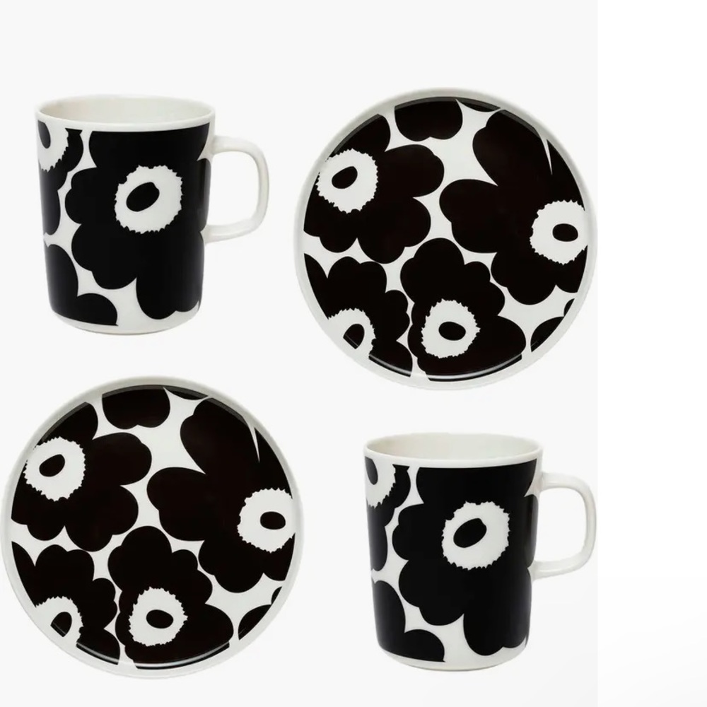 Marimekko Unikko Breakfast Set